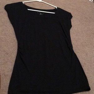 Black short sleeve New York & Company shirt